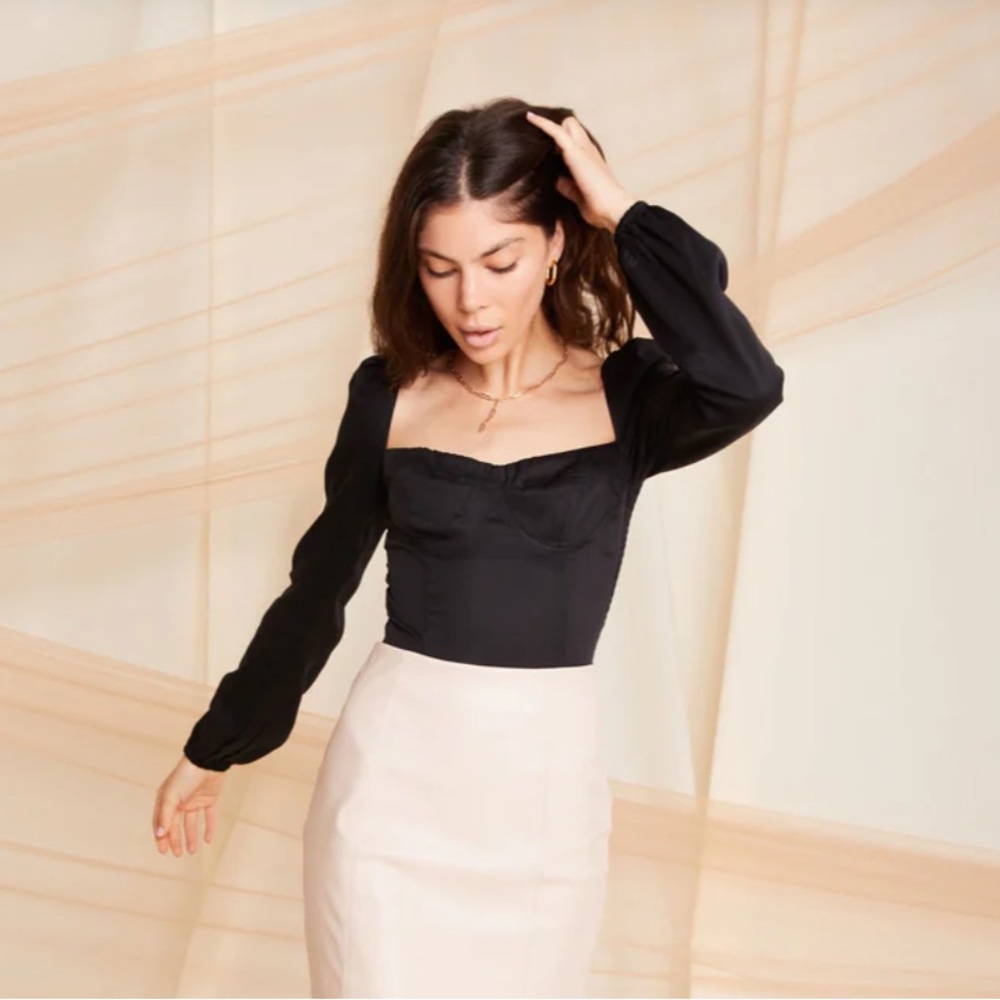 Lani the label black body suit in size XS